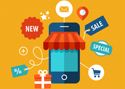 Продажа товаров через мобильные приложения